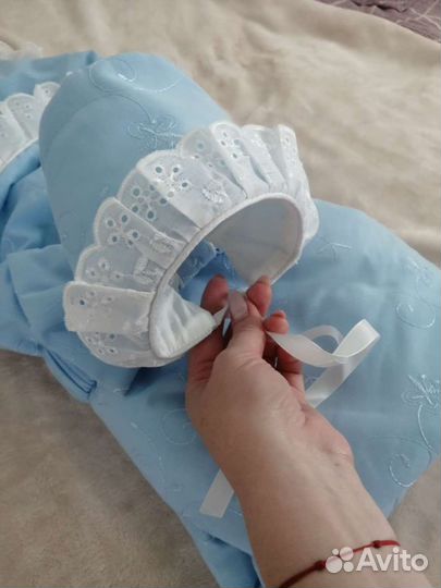 Конверт - одеяло на выписку из роддома