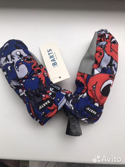 Варежки краги и шапка на 6 мес новые Германия