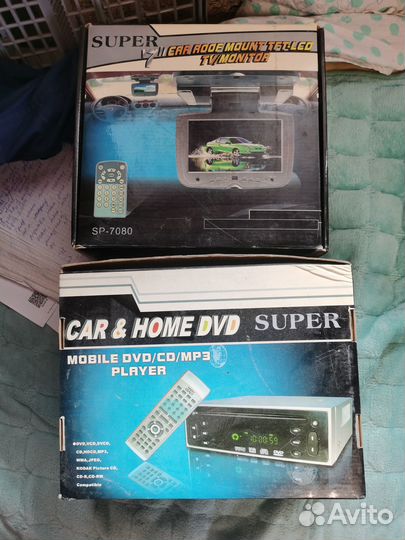 DVD /CD/MP3 плеер+ потолочный тв