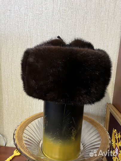 Мужская шапка норка