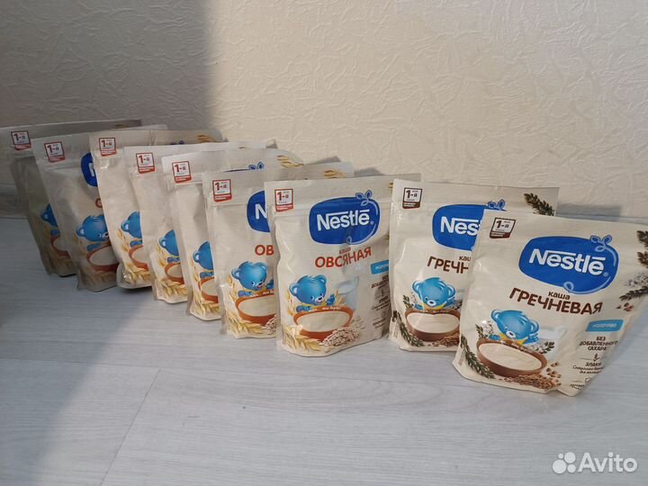 Детские каши молочные