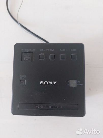 Sony часы радио будильник