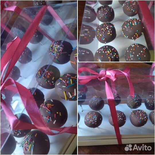 Кейк попсы, десерты