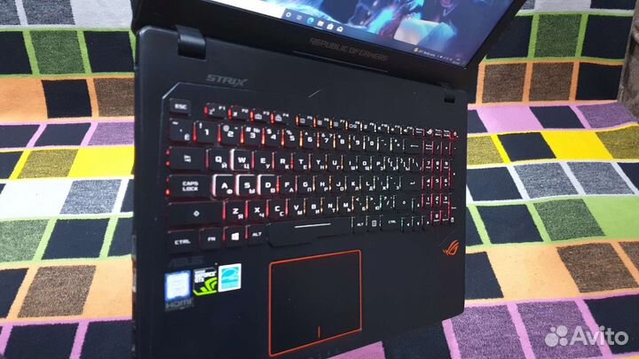 Игровой ноутбук asus ROG strix GL553VD