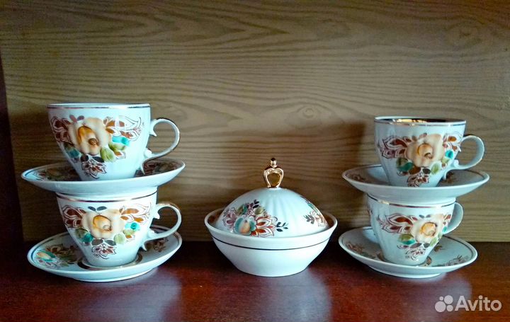 Чайные пары + сахарница
