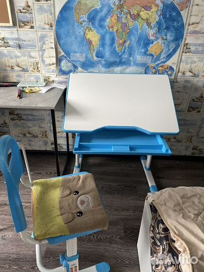 Растущая парта и стул