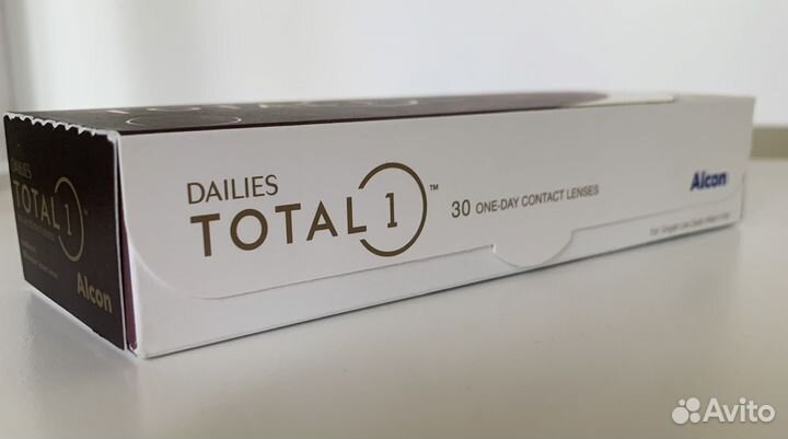 Контактные линзы Dailies Total 1 -3.75/8.5 30шт
