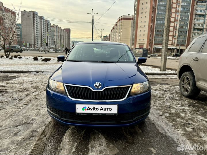 Skoda Rapid 1.6 МТ, 2017, 67 300 км