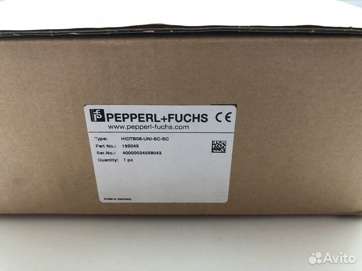 Pepperl+fluchs hidtb08-uni-sc Плата терминальная