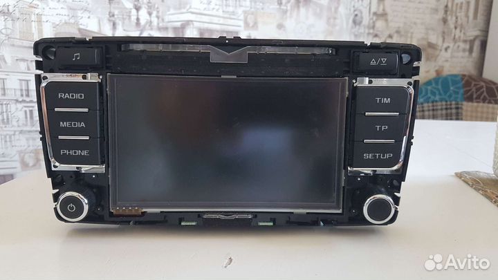 Магнитола bolero штатная для Skoda Etti, 2013