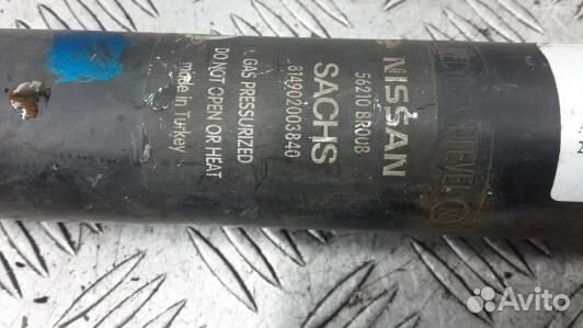 Амортизатор задней балки nissan qashqai J10 (80O19