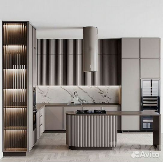 Встраиваемый кухонный гарнитур