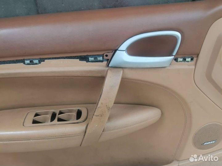 Обшивка двери передняя левая Porsche Cayenne 955-9