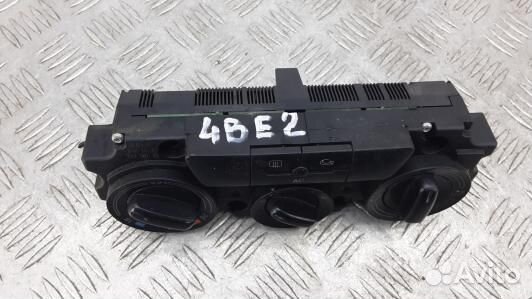 Блок управления печки и климат-контроля skoda octa