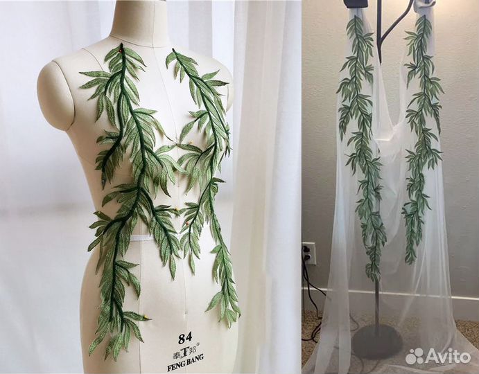 Аппликации, патчи, украшения на одежду