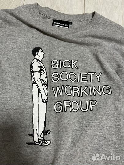Лонгслив antisocial pro