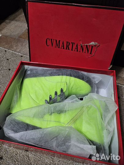 Новые кожаные зимние ботинки