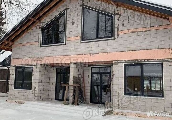 Остекление окон и балконов пвх