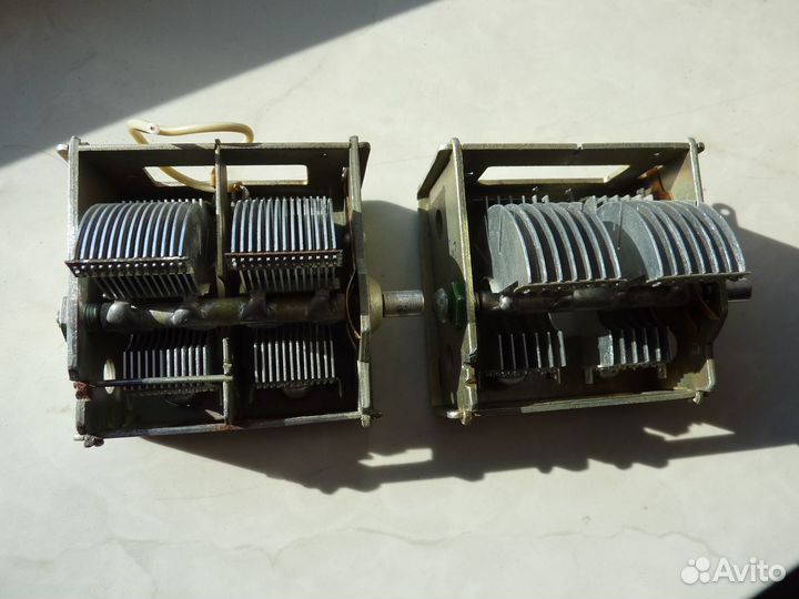 Конденсаторы переменной ёмкости. Кпе