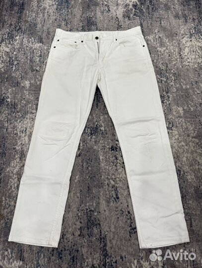 Джинсы levis 511 белые 34x30