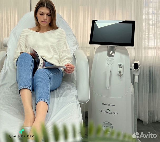 Диодный лазер для эпиляции Лю’минес Эво Про 2400в