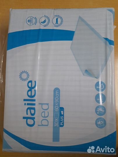 Пеленки одноразовые 60х90 30 штук