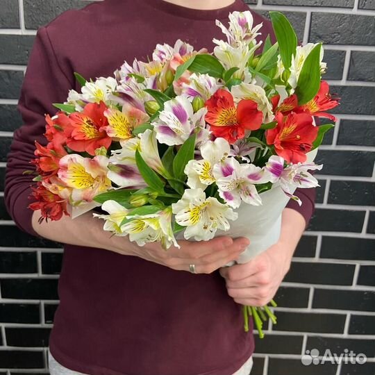 Альстромерия микс 35 шт