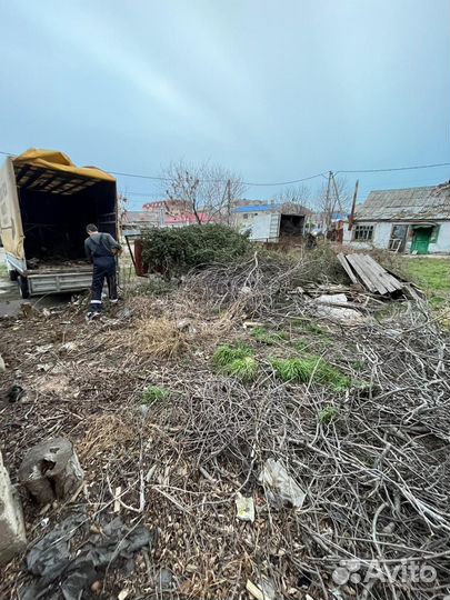 Вывоз мусора, хлама, веток газель