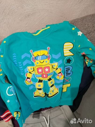 Вещи пакетом на мальчика 92 98 в садик