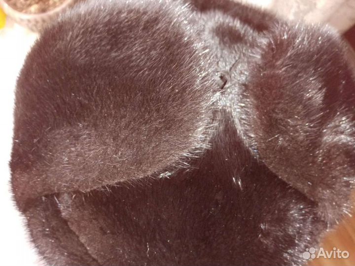 Мех/воротник/опушка. Норковая шапка м/ж