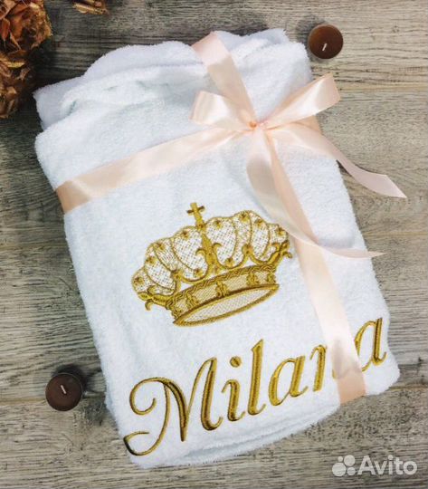 Махровый халат