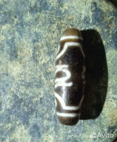 Редкая Бусина Дзи 4-глаза