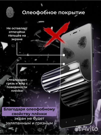 Гидрогелевая пленка на любой Realme