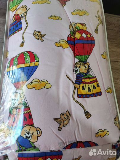 Комплект для детской кроватки бортики и балдахин