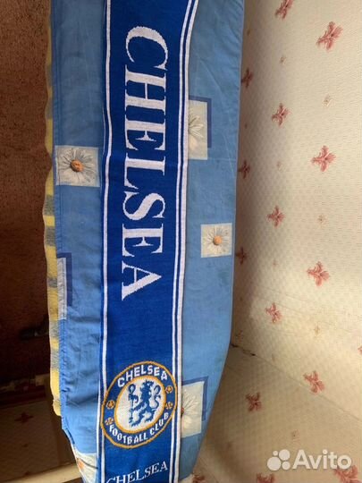 Футбольный шарф chelsea