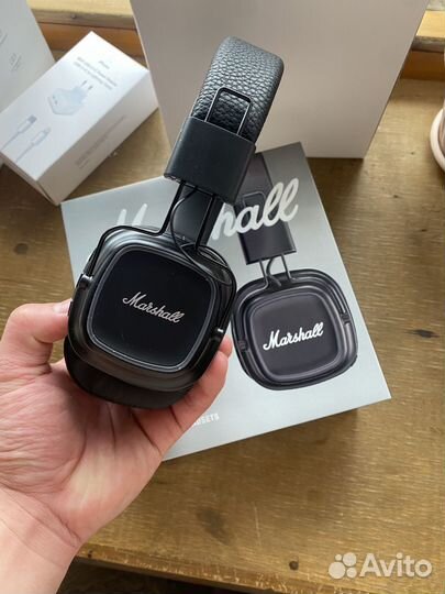 Беспроводные наушники marshall major iv black