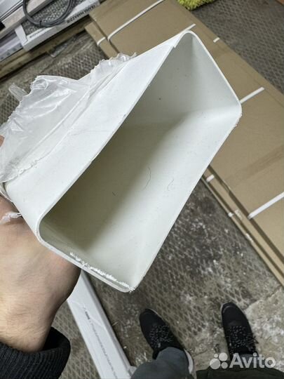 Воздуховод прямоугольный пластиковый