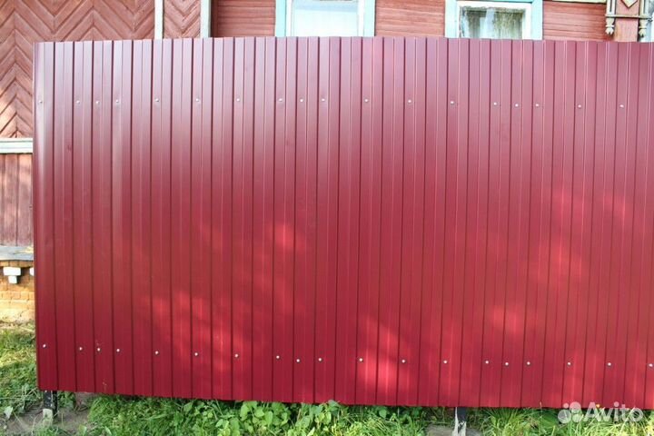 Профнастил оцинкованный и окрашенный