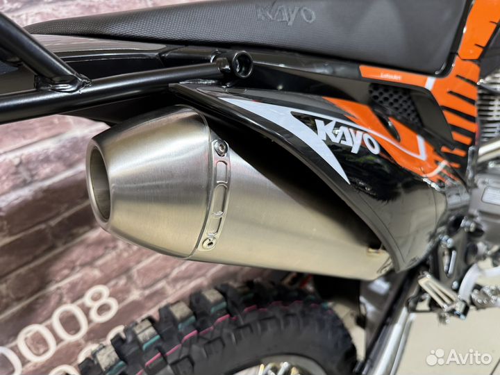 Мотоцикл Kayo T4 300cm3 подвеска KKE (2024г)