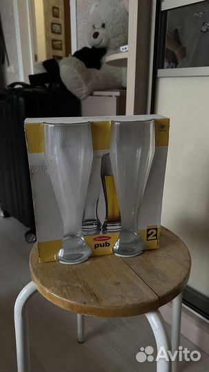 Бокалы для пива 0.5, 2шт