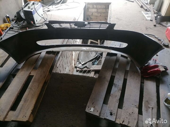 Бампер на приору