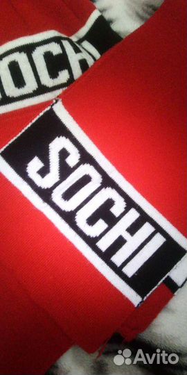 Шапка с шарфом