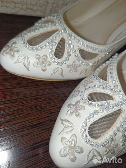 Свадебные туфли 38