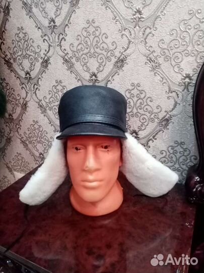 Шапка ушанка мужская из натуральной сегейки