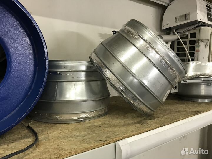 Круглый канальный вентилятор zilon ZFO 400/1 E