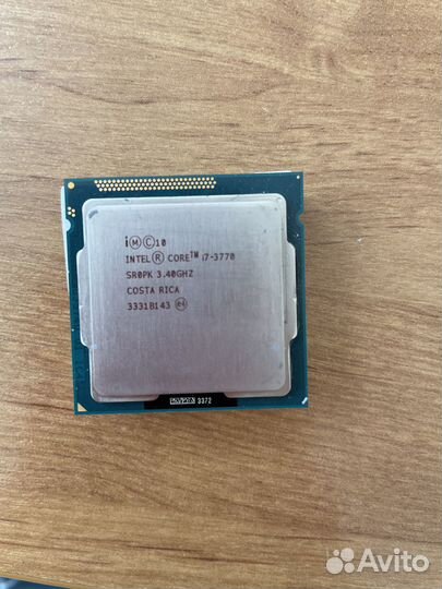 Процессор Intel Core i7-3770 4 core 3.4GHz