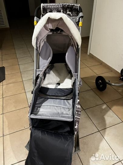 Санки коляска galaxy