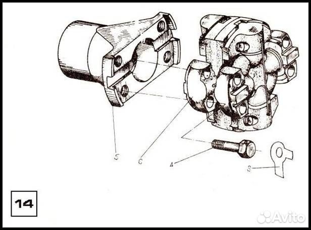 Фланец кардана дв1792 (5744.1.00.00.01)