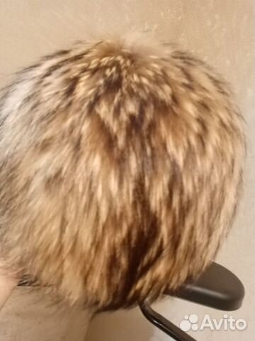 Шапка женская из енота