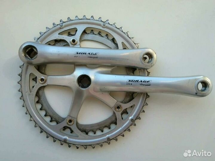 Система шатунов для шоссейного велосипеда